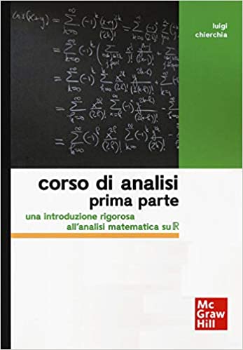 copertina Corso di Analisi - prima parte