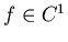 $f\in C^1$