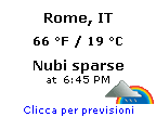 Click for Rome, Italy Forecast